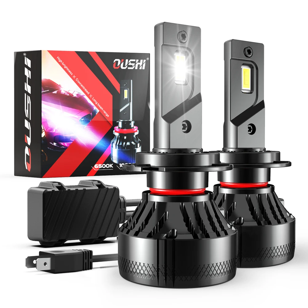 2x90 Вт H7 Led Canbus 20000LM высокое Мощность фар H1 H4 H8 H11 9005 9006 9012 HIR2 супер яркий светодиод