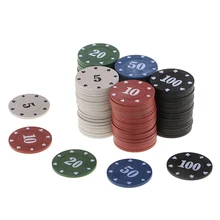Коллекционные вещи казино покерные фишки различные карты стоимости игровой жетон маркеры бинго
