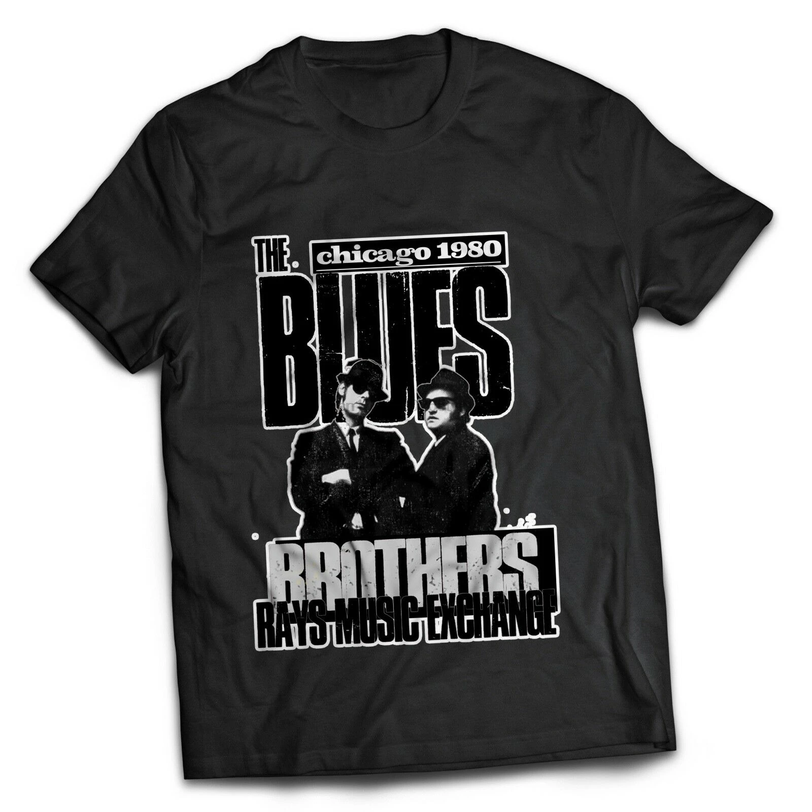 The Blues Brothers лучи музыка Ретро 90S фильм Чикаго Северная душа футболка | Мужская
