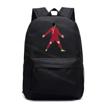 

Cristiano Ronaldo CR7 Backpack Kids Boys Girls School Gift Bag Laptop Backpack Men CR7 Backpack Students Teens Daily Knapsack