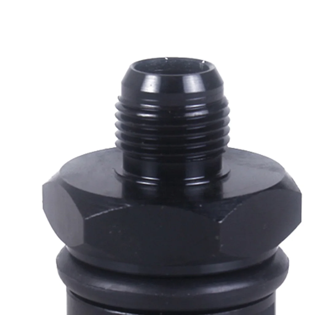 Billet Black Valve Cover Oil Cap W/ -8 AN Fitting For LSX7 LS1/LS6/LS2/LS3