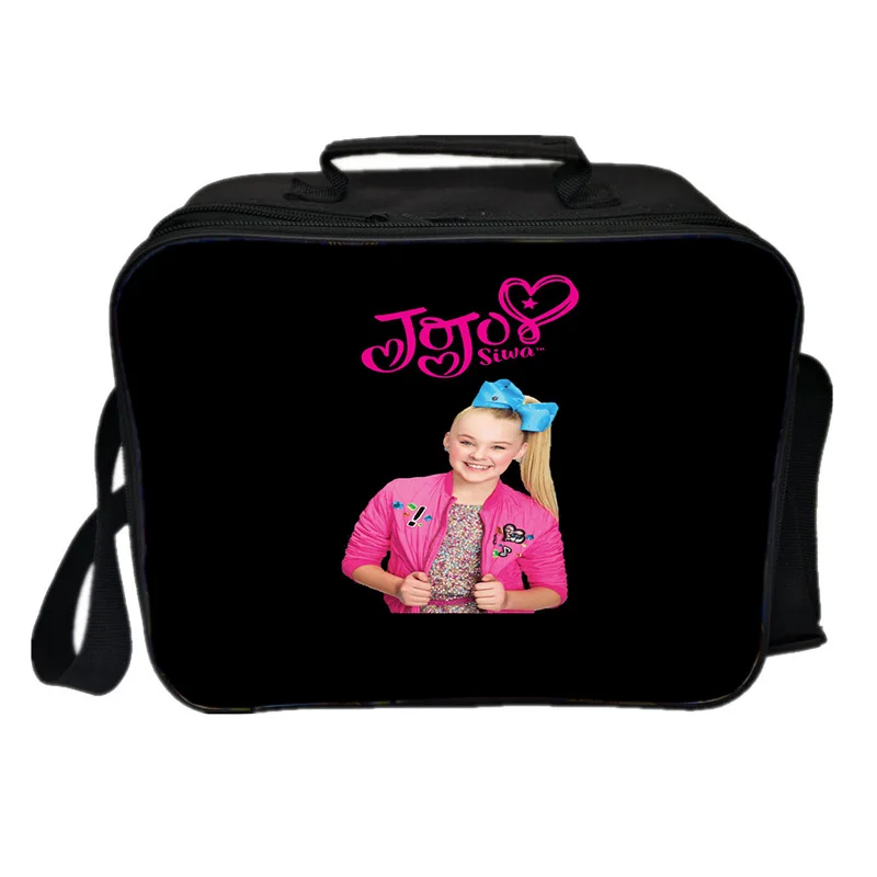 Jojo Siwa сумка-холодильник для детей, для мальчиков и девочек, сумка-холодильник, утеплитель, Модная студенческая Рабочая, новая практичная красивая сумка для ланча - Цвет: 2