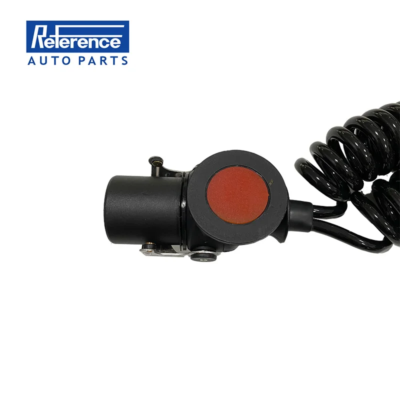 Truck Spare Parts Electrical Coil Replaces 15-7-7 Pin Trailer Plug Wiring Spring Cable Connector 21971559 With Spring Cable