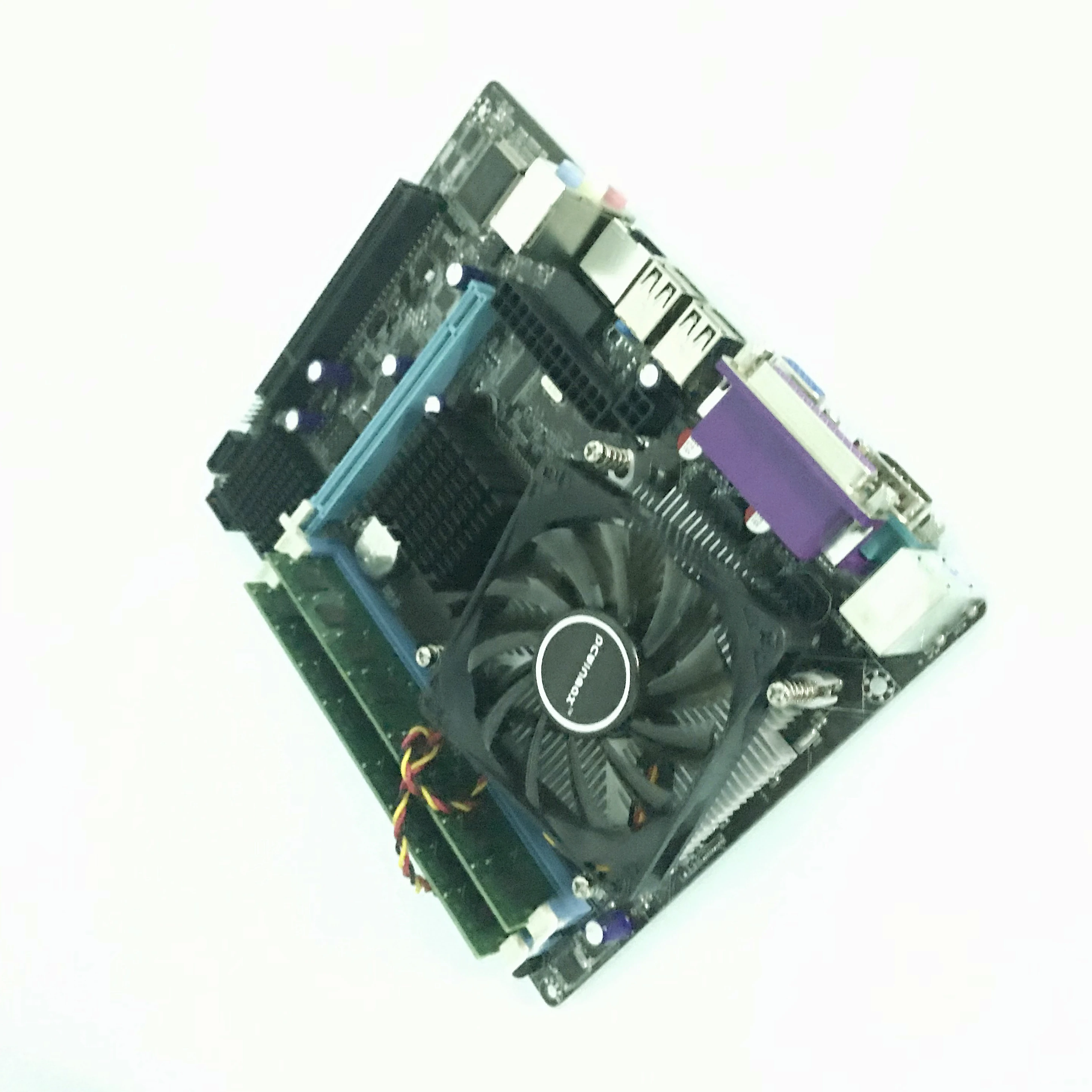 PCWINMAX комплект материнской платы. Материнская плата LGA 775/771 G31 с процессором E5xxx. Оперативная память DDR2 2G x 2R(4G), вентилятор