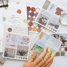 Mohamm Руководство Серии Kawaii клевый стикер пользовательские наклейки для дневника канцелярские хлопья скрапбукинга 4 шт Декоративные наклейки s