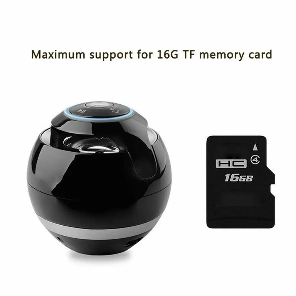 Портативный Колонка беспроводной Bluetooth динамик в форме шара мини Handfree TF fm-радио с микрофоном MP3 Глобус аудио-динамик для мобильного телефона ПК