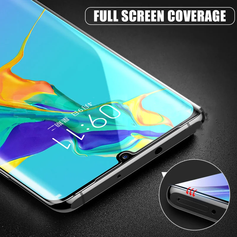 Закаленное стекло 2 в 1 для Huawei P30 Lite защитная пленка на объектив камеры Huawey P 30