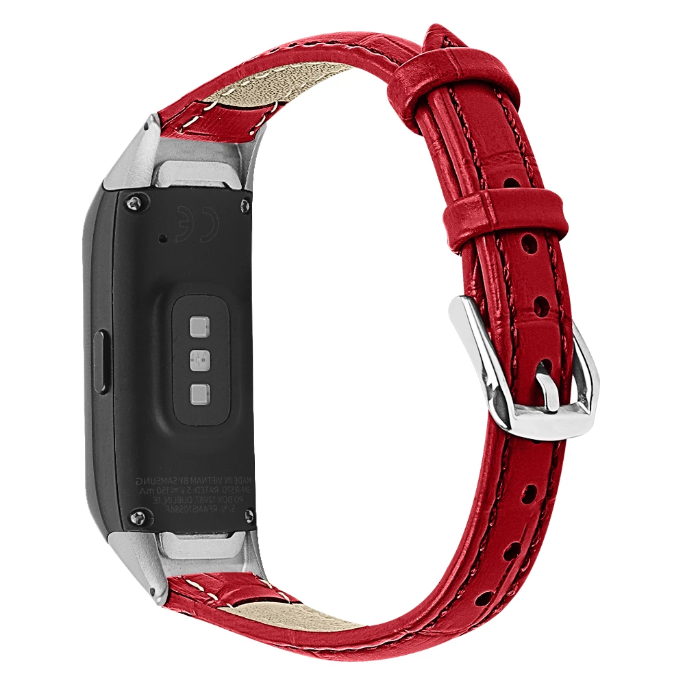 Сменный кожаный ремешок на запястье для samsung Galaxy fit SM-R370 браслет часы браслеты аксессуары