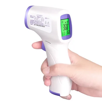 

LCD handheld digital infrared thermometer precision NonContact Backlight Termometro for Adult Baby Measurement Forehead ear hand