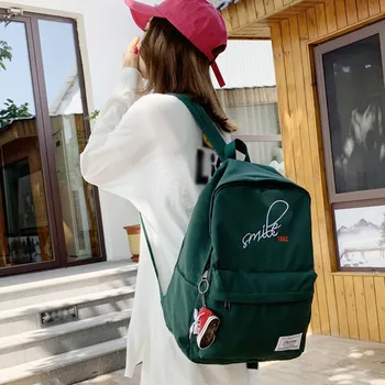 

New Men And Women Student Bag Korean Travel Backpack Wild Waterproof Backpack Mochila Feminina Bolsos Dropshipping New Sale