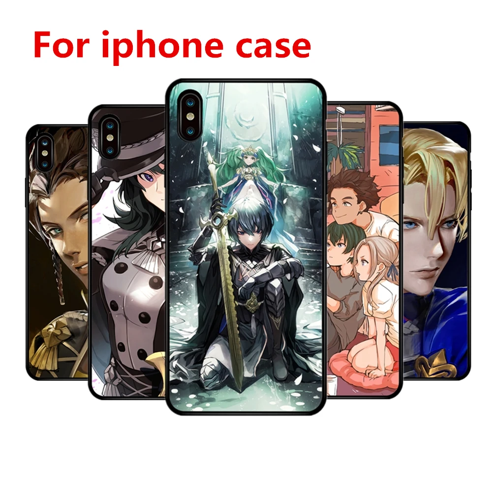 

Fire Emblem Three Houses Soft Phone Case Cover for Iphone X XR XS MAX 6 7 8 Plus