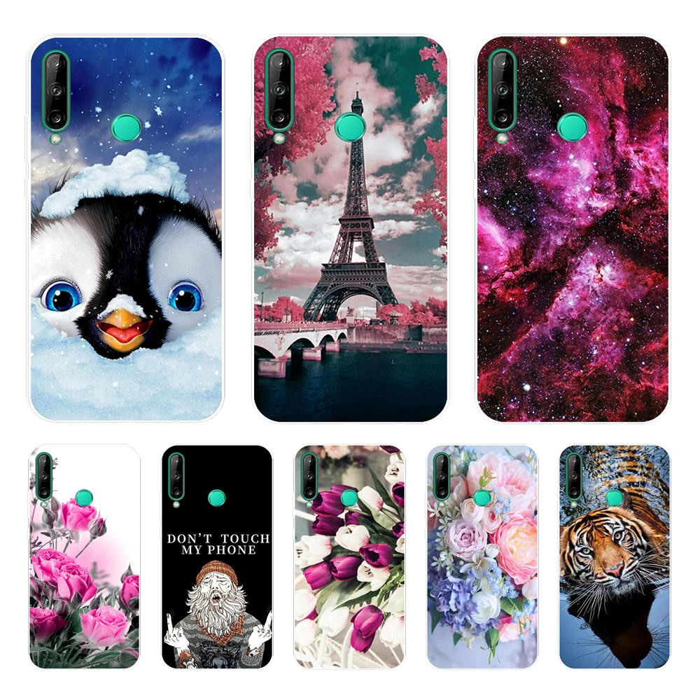Силиконовый чехол для HONOR 9C 6,39 дюйма, мягкий чехол из ТПУ для телефона Huawei Honor 9C 9 C AKA-L29, задняя Сумка, бампер, кошка, чехол
