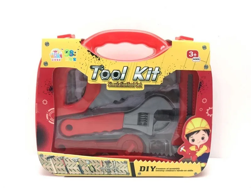 

Children Toolbox Toy Set Boy Model Maintenance Electric Drill Multi-functional Repair Kit Baby Twist Screw Assembly