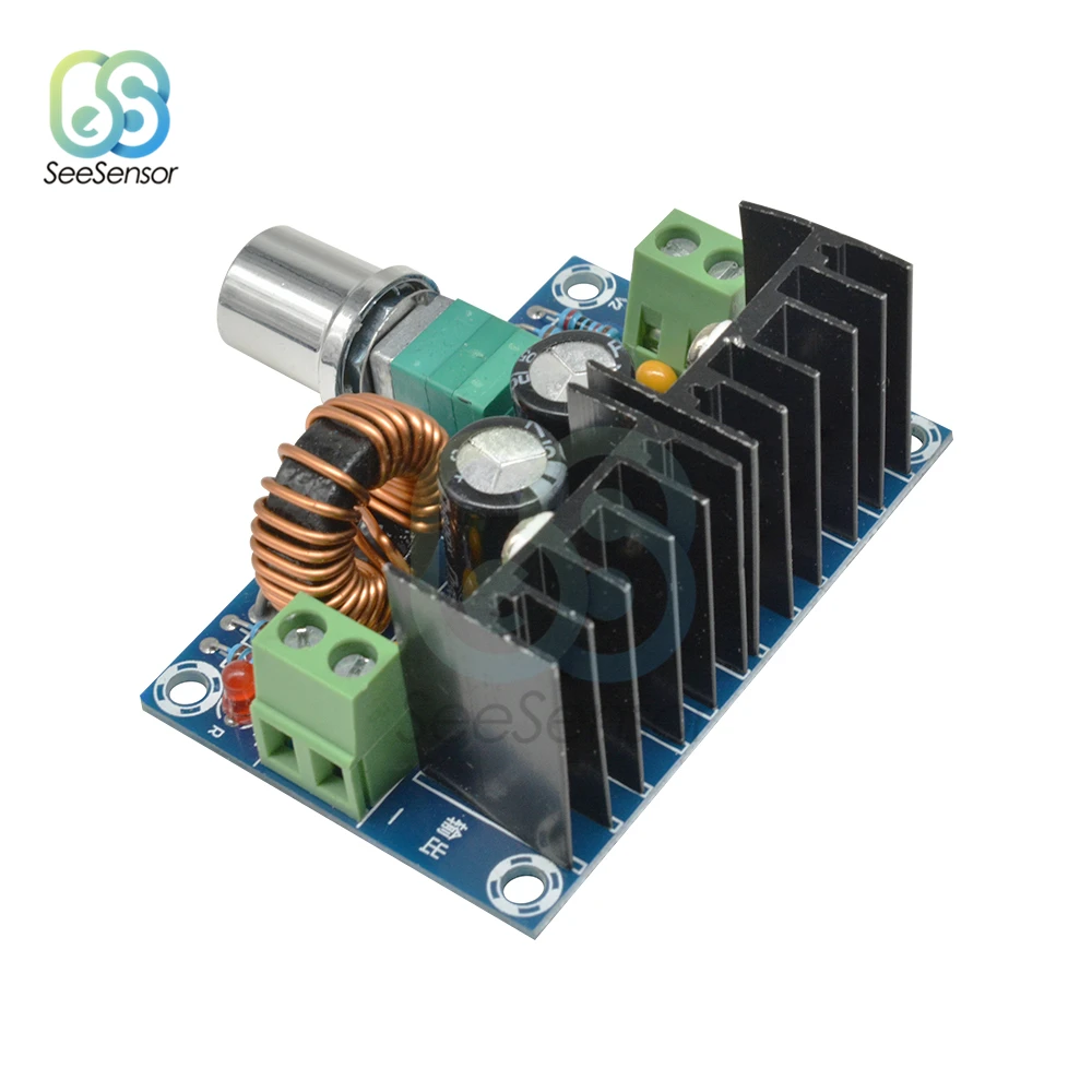 Макс 8A 200W DC модуль ldo понижающего преобразователя Питание XL4016 ШИМ регулируемый 4