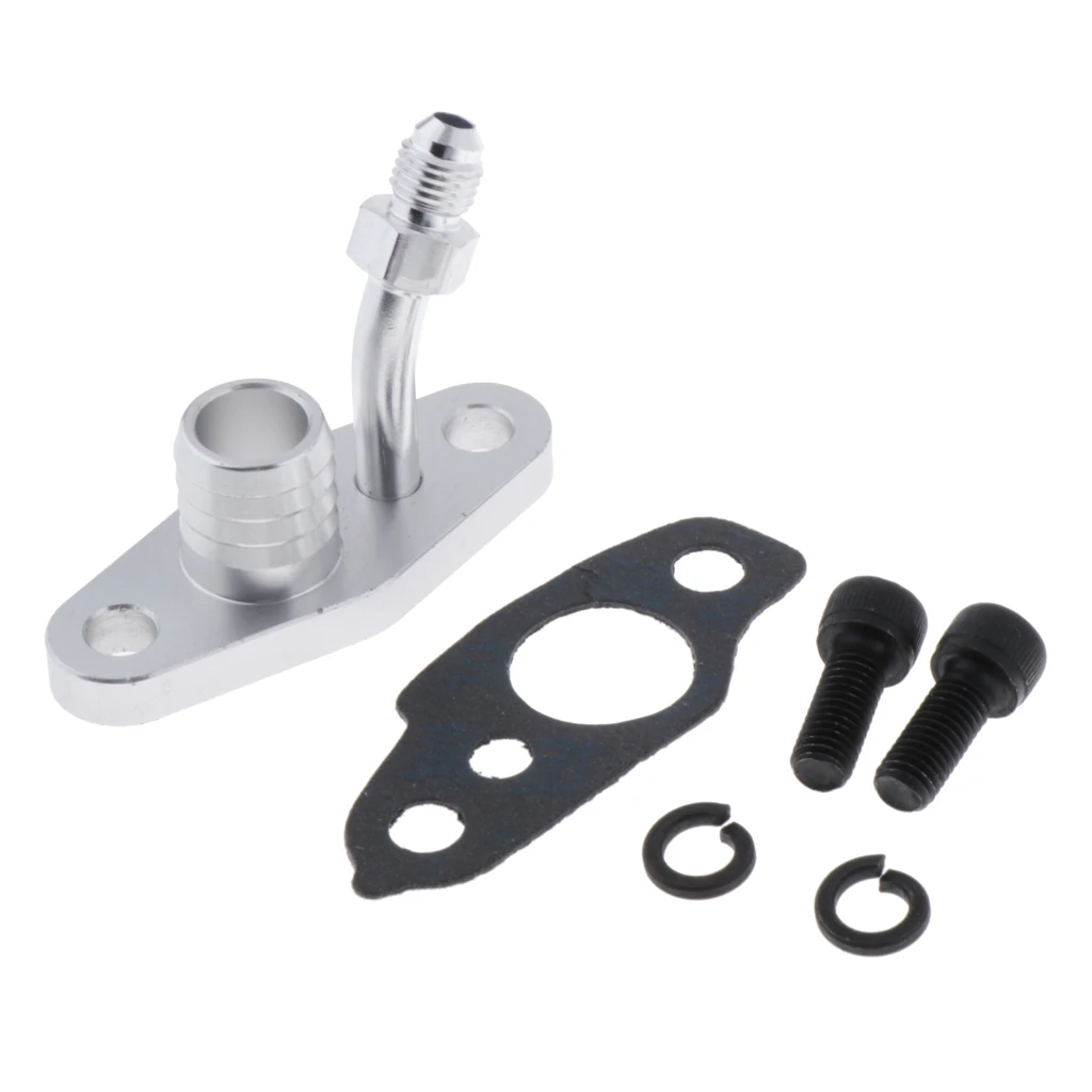 Turbo Oil Feed&Drain Flange for TOYOTA CT12 CT20 CT26 Turbocharger 4AN Feed