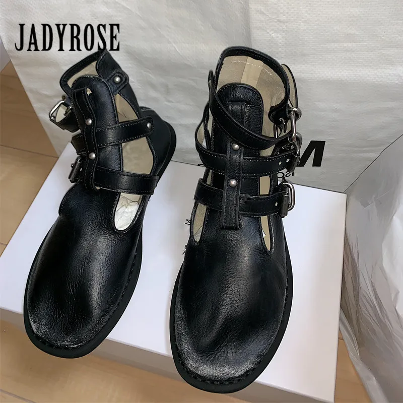 

Jady Rose Hollow Out Women Flat Shoes Female Straps Casual Loafers Espadrilles Ladies Flats Tenis Feminino