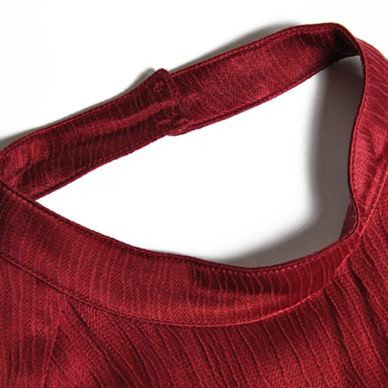 Женское платье с открытыми плечами длинным рукавом и воланом|Платья| |