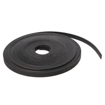 

5m GT2 Open Rubber Timing Belt 2GT 6mm Width For CNC 3D Printer Reprap Prusa i3