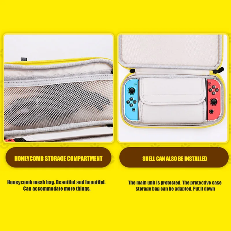 New Portable EVA Storage Case Bags For Nintend Switch Lite Console Carrying Bags For Switch Mini Case Game Accessories