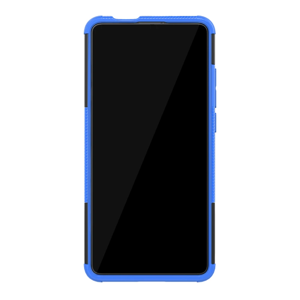 Для Xiao mi Red K20 Pro 9T 7A задний двухслойный чехол TPU PC Гибридный защитный с подставкой