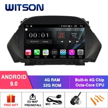 WITSON S300 Android 9,0 автомобильный DVD для FORD KUGA 2013- 8 Восьмиядерный 4 Гб ОЗУ 32 ГБ флэш gps+ ГЛОНАСС+ wifi/4G+ DSP+ DAB+ OBD+ TPMS