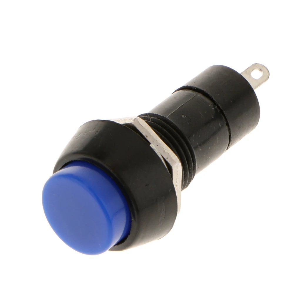 4 Pieces Assorted Color Momentary On/Off Horn Switch for Car Boat Marine Universal