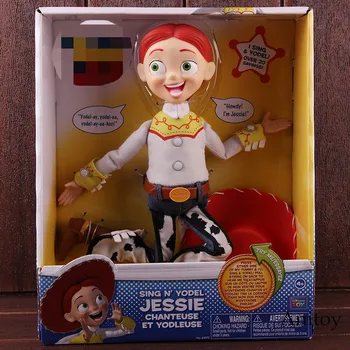 

Lots O Laughs Woody Sing N Yodel Jessie Toy Story PVC Action Figures Dolls for Children Kids