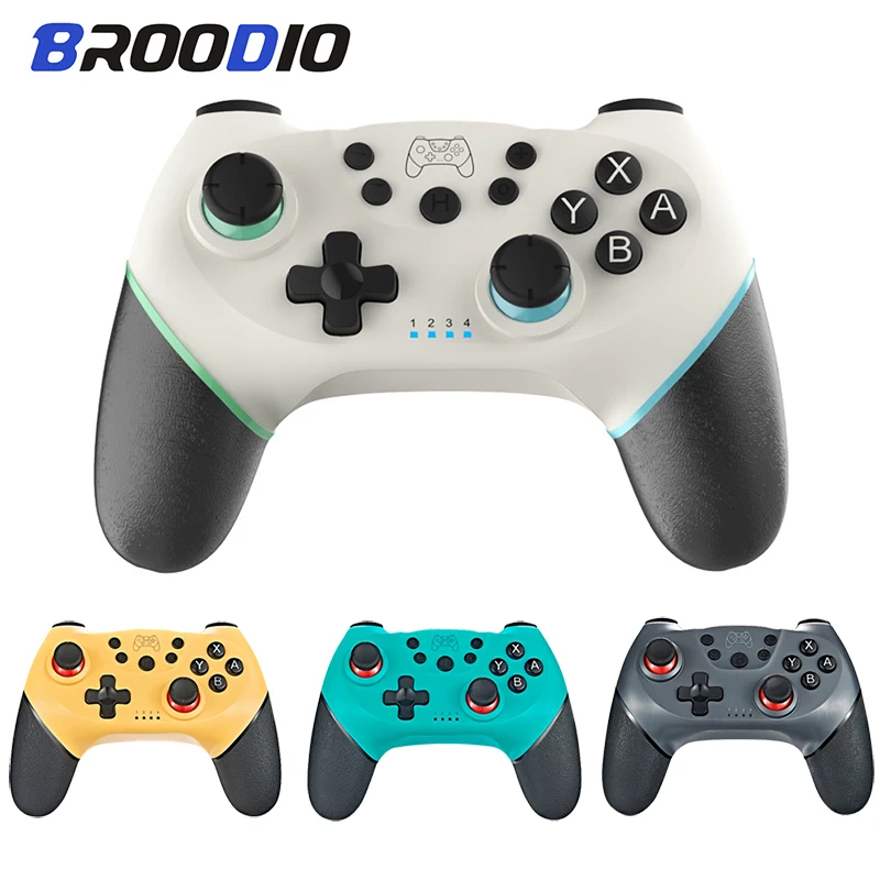 

[2020 Upgraded Version] Bluetooth Pro Gamepad For N-Switch NS-Switch NS Switch Console Wireless Gamepad USB Joystick Controller