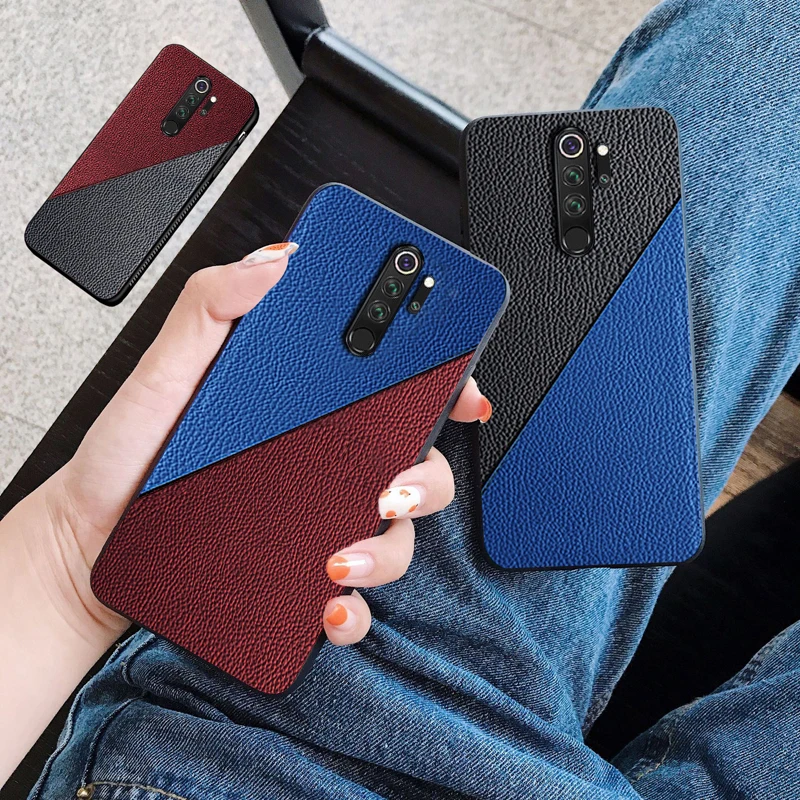 I coque, чехол, чехол, для Xiaomi Redmi Note 8 pro Note8 8pro на персонализированные модные кожаные узор силиконовый роскошный деловой чехол s