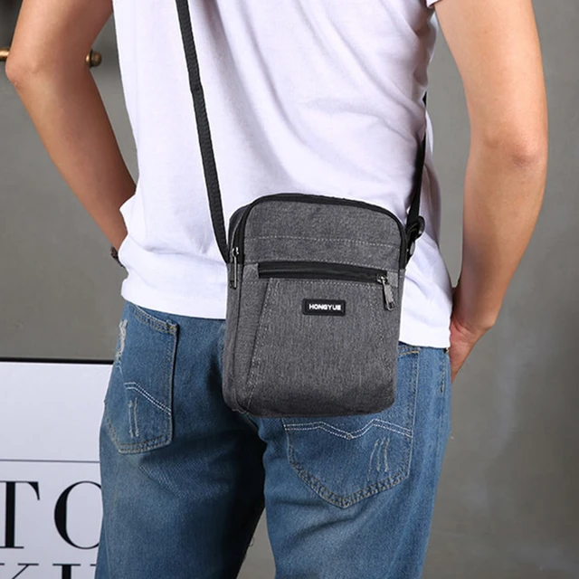 Men's Messenger Bag Crossbody Shoulder Bags Travel Bag Man Purse Small  Sling Pack for Work Business Men's Bag - AliExpress