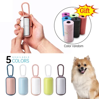 

New Pet Trash Bag Dispenser Dog Poop Bags Pet Waste Garbage Bags Plastic Garbage Bag Dispenser Portable Outdoor Pet Trash Box