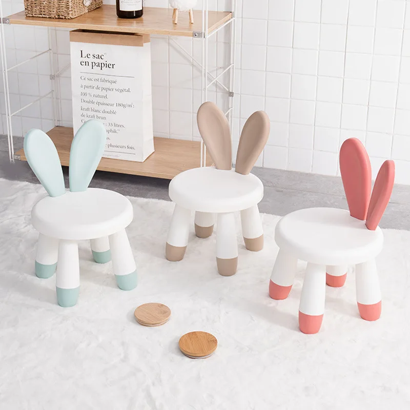 Plastic stool Kids For Kids Furniture Plastic stool Kids For Kids Furniture chairs Baby cute cartoon bench Household chair