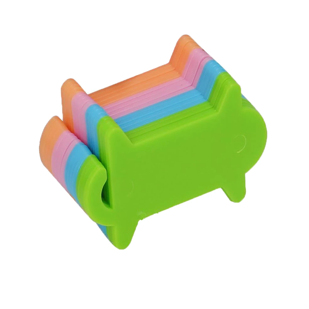 10Pcs/pack Plastic Colorful Floss Bobbins for Cross Stitch Embroidery Cotton Thread Craft DIY Sewing Storage