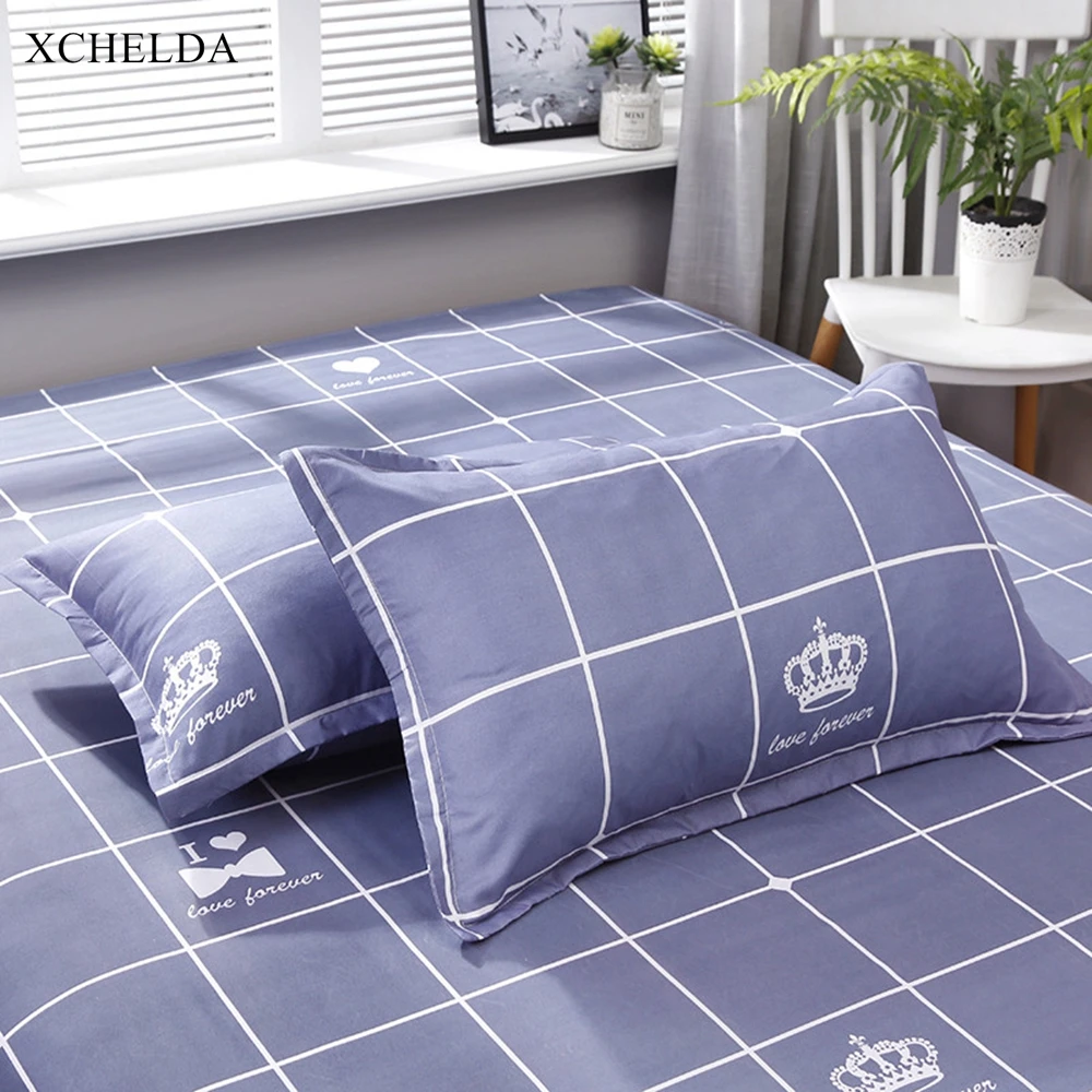 White Comforter Duvet Cover Bed Sheet set Double Queen King Size Bedding Set Plaid Nordic Cotton Adult linens Home Textile