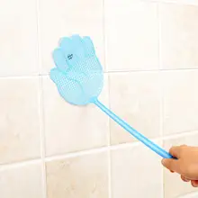 Fly-Swatter Pest-Control-Tool Plastic Flapper Mosquito Bug Lightweight Random-Color Household