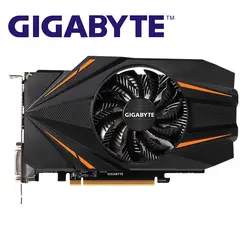 GIGABYTE оригинальный GPU GTX950 2 Гб видеокарты 128 бит GDDR5 видеокарта для nVIDIA Geforce GTX 950 компьютерная карта Видеокарта б/у