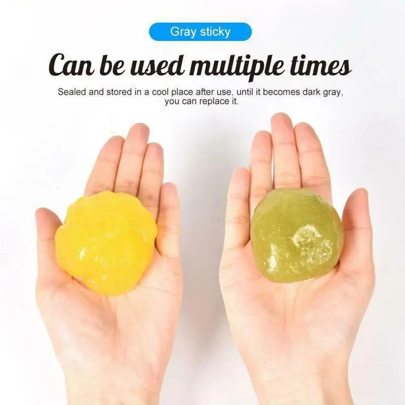  1 PCS 200g Computer Keyboard Cleaner Car Cleaning Glue Creative Magic Washing Mud Dust Remover Auto