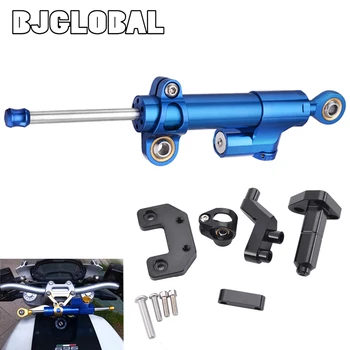 

Moto Accessories MT03 Steering Damper Stabilizer Shock Absorber Bracket For Yamaha MT 03 MT-03 2013 2014 2015 2016 2017 2018