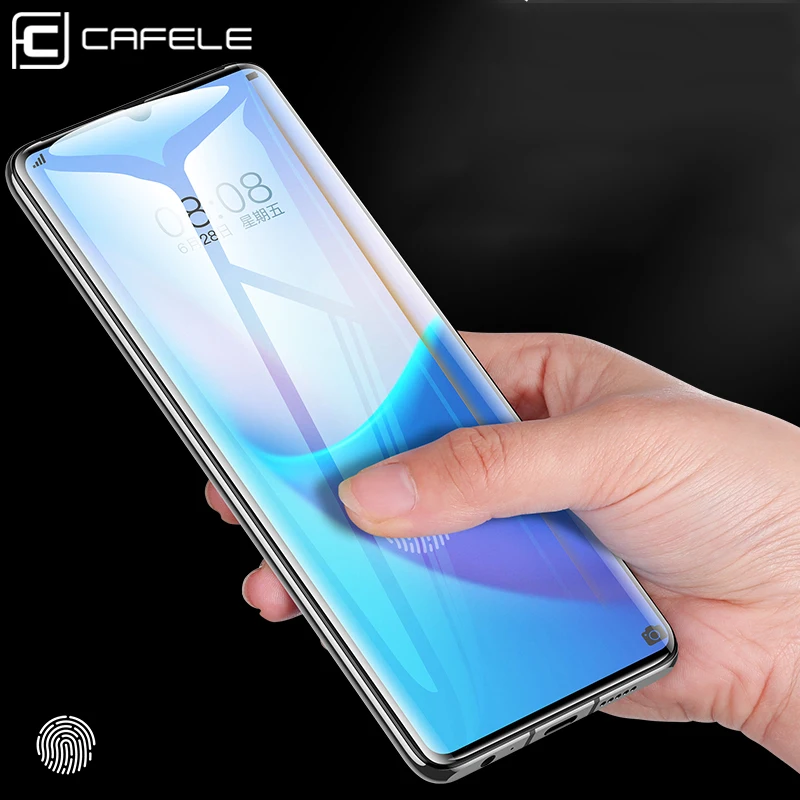 

Cafele Full Cover Tempered Glass For Huawei P30pro P20 Honor 20 V30 Pro Screen Protector for huawei p30 pro 9D HD Clear Cover