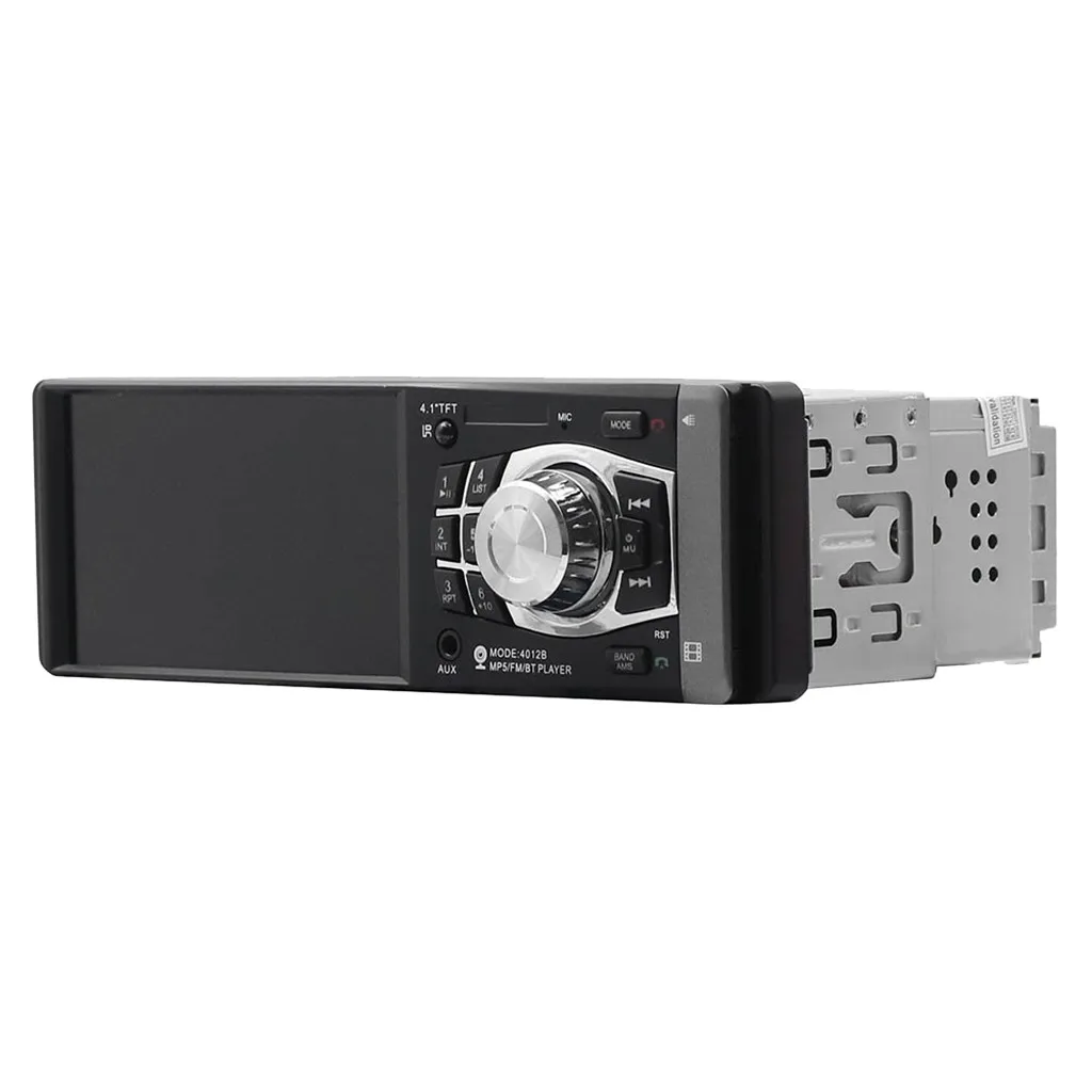 Авторадио 4," 1 Din автомобильный Радио Аудио стерео USB AUX FM Аудио плеер радио станция с пультом дистанционного управления автомобильный аудио