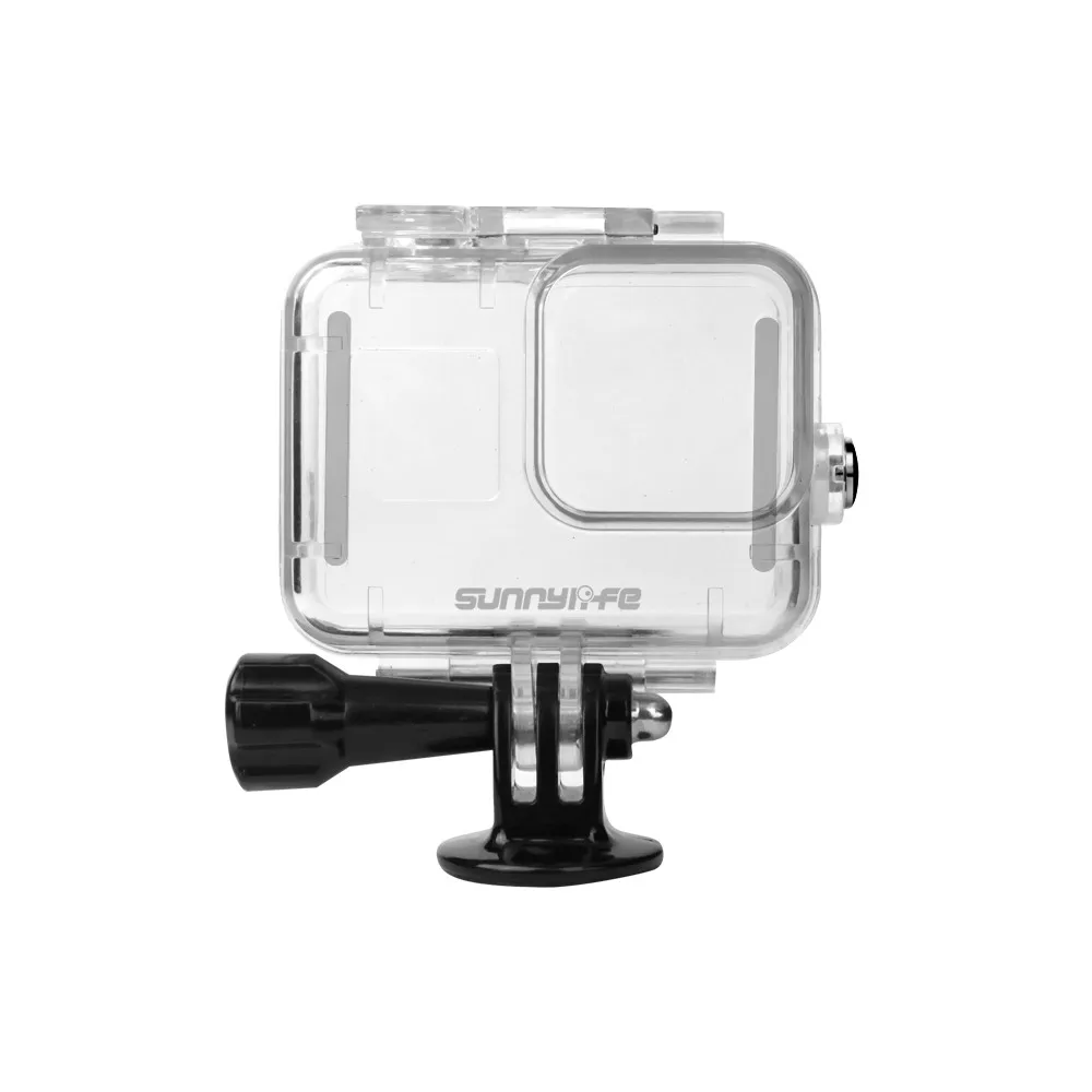35# для спортивной камеры Go pro 8 водонепроницаемый корпус Дайвинг 60 м+ 3 шт. фильтр для Go pro 8 аксессуары для спортивной камеры - Цвет: Black