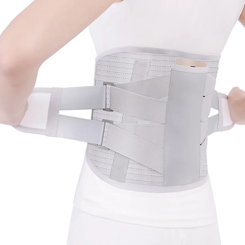 Ортопедический Корректор осанки для спины и поясницы для мужчин и женщин, турмалиновый самонагревающийся пояс для поясницы