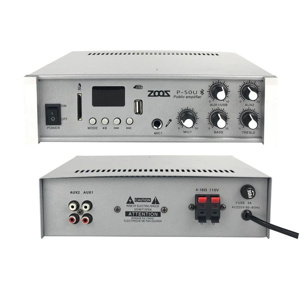 P 50U 50 Вт bluetooth усилитель мощности nobsound mini аналоговый usb/fm Усилитель в магазине