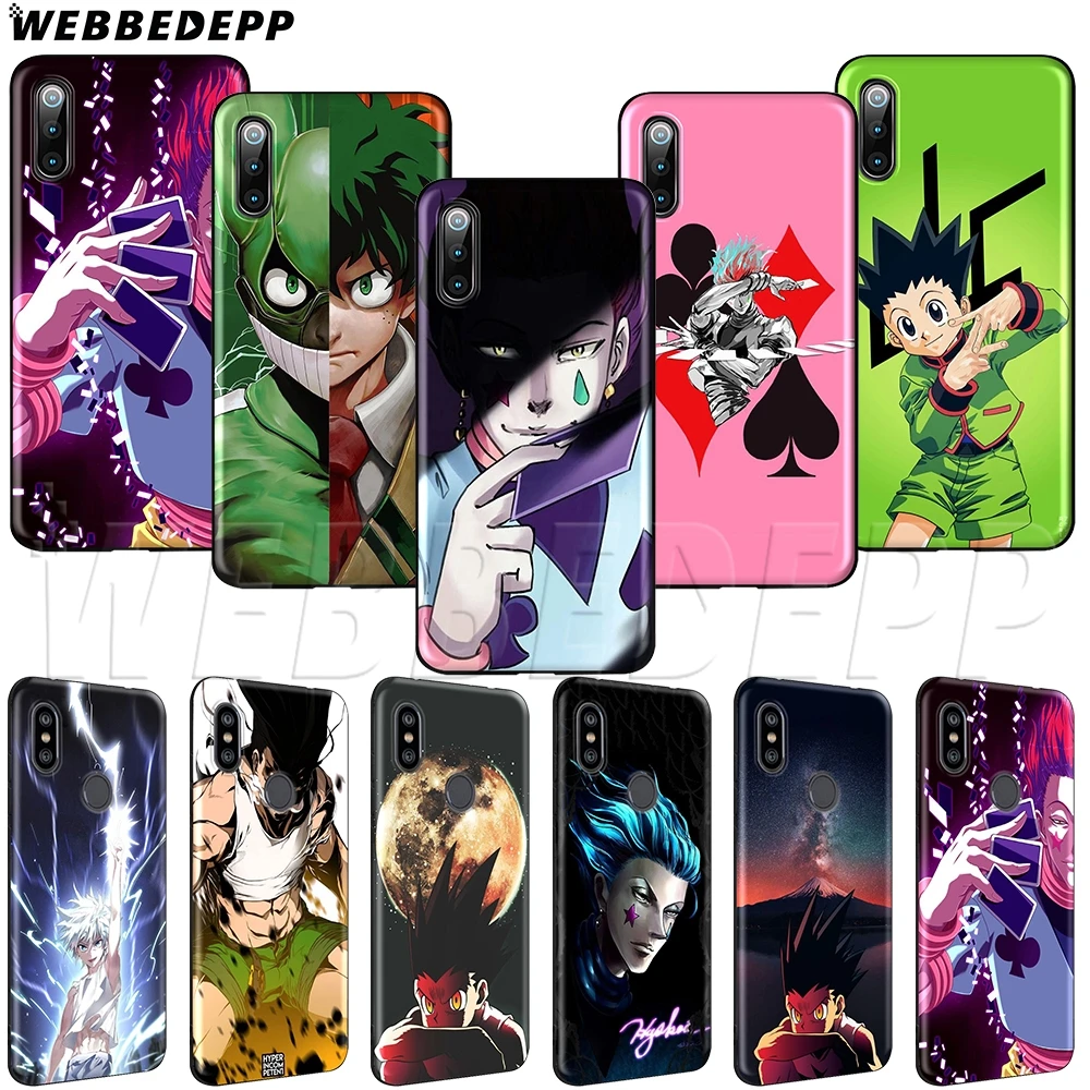 

WEBBEDEPP Anime Hunter X Hunter Soft TPU Case for Xiaomi Redmi MI 9T CC9 CC9E A3 7A K20 Pro