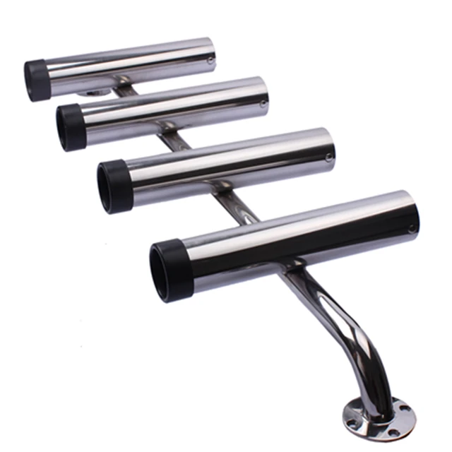 304 Stainless Steel Fishing Rod Holder Tube Rocket Launcher Boat Outfitting Rod  Holders Boat Marine Superb - AliExpress