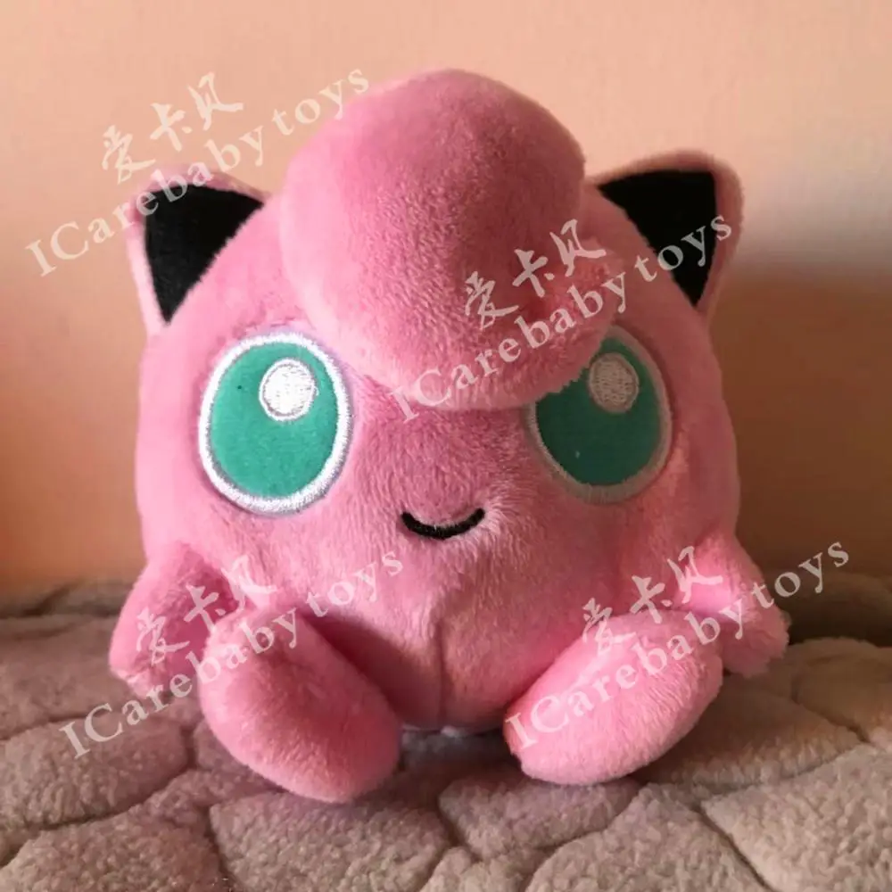 b Аниме милые 10-12 см Togepi Jigglypuff Peluche плюшевые мягкие игрушки мягкие куклы игрушки для детей подарки на день рождения - Цвет: b