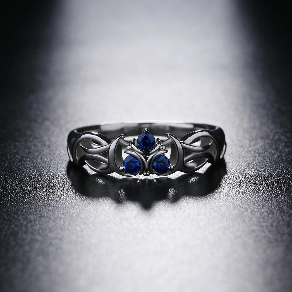 Zelda Tears of the Kingdom Zora Sapphire Sterling 925 Silver