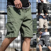 Мужские летние штаны новые Стрейчевые штаны мужские летние повседневные свободные в стиле пэтчворк комбинезоны пляжные спортивные шорты Y731