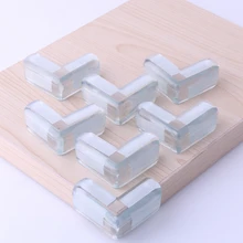 Детская защитная накладка на углы Прозрачная защитная крышка для защиты от столкновений краевой защитный кожух Детская безопасность