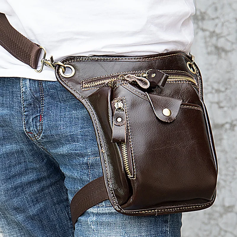 Мужская сумка на пояс/ногу, мотоциклетная сумка на ногу, мужские ...